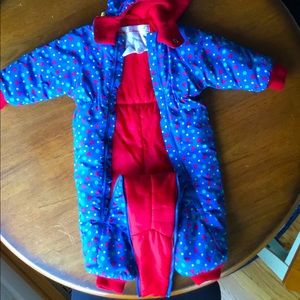 Infant snowsuit Hanna Anderson